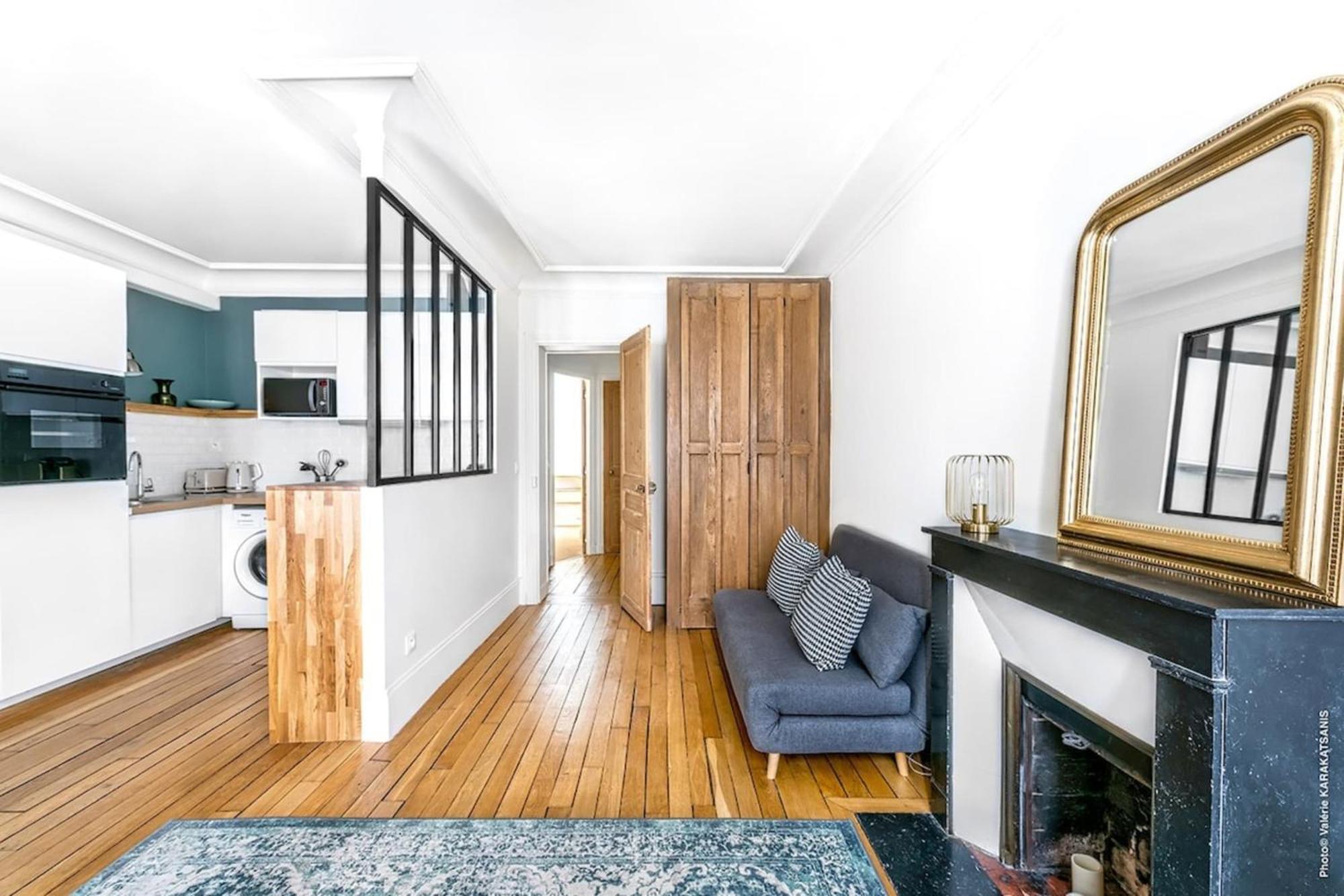 Ferienwohnung Gros Caillou - Bourdonnais 1Bdr Paris Exterior foto